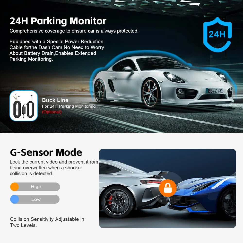 Soam 4K Full HD Dual Dash Camera