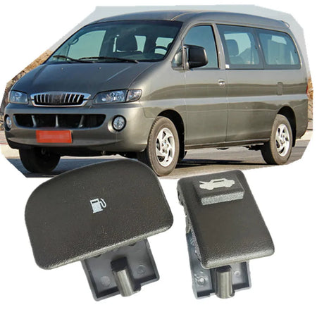 Fuel Cap Release Handle With Wire Mesh Cover For Refine M1 STAREX H1 H100 by InterCyprus Trading Ltd