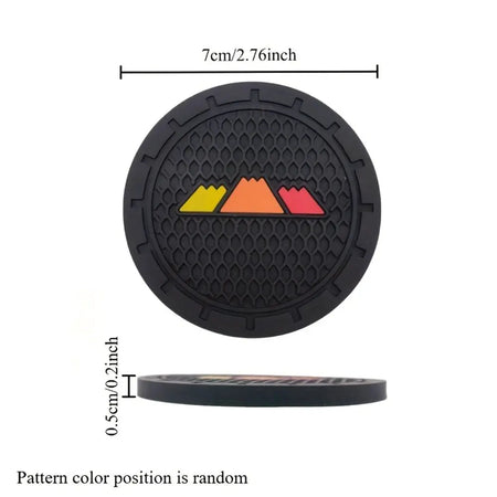 Silicone Cup Holder Coasters For Toyota Tacoma RAV4 2-Pack by InterCyprus Trading Ltd