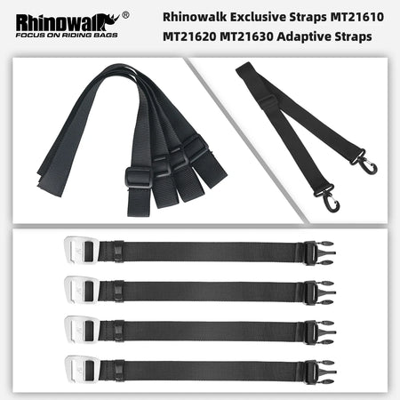 Rhinowalk Motorcycle Bag Straps &ndash; Durable Polyester Construction