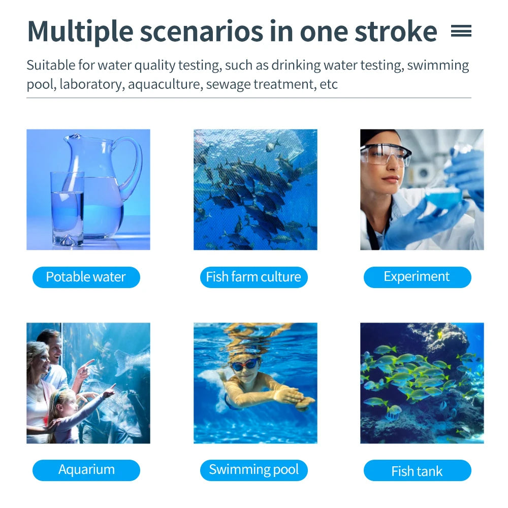 Bluetooth PH Meter 5 In 1 Water Quality Pen &ndash; Fast Readouts