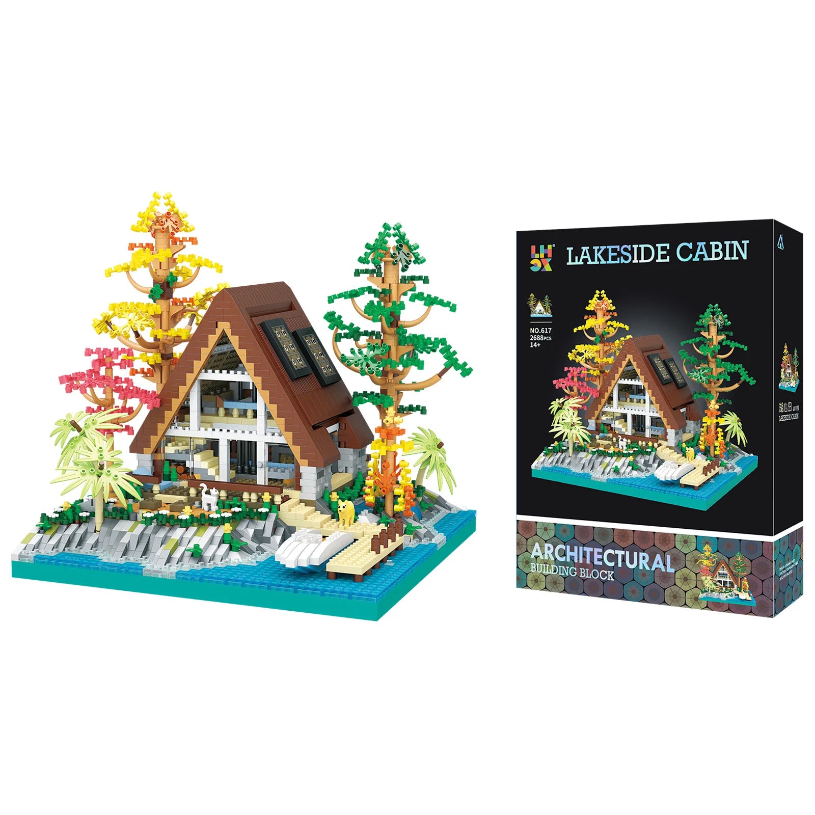 Lake Island Building Blocks &ndash; Creative Assembly Fun for Kids Original Box