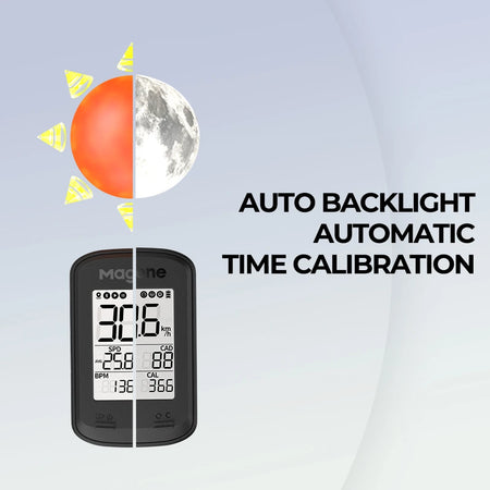 Magene C206 Pro Bike Computer &ndash; Wireless GPS with Cadence Sensor