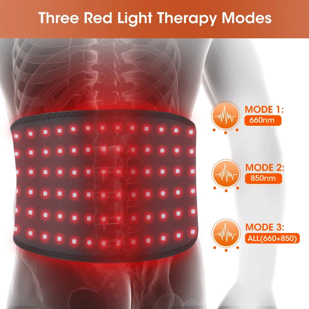 LED Red Light Therapy Back Belt 120Pcs &ndash; Fatigue Relief
