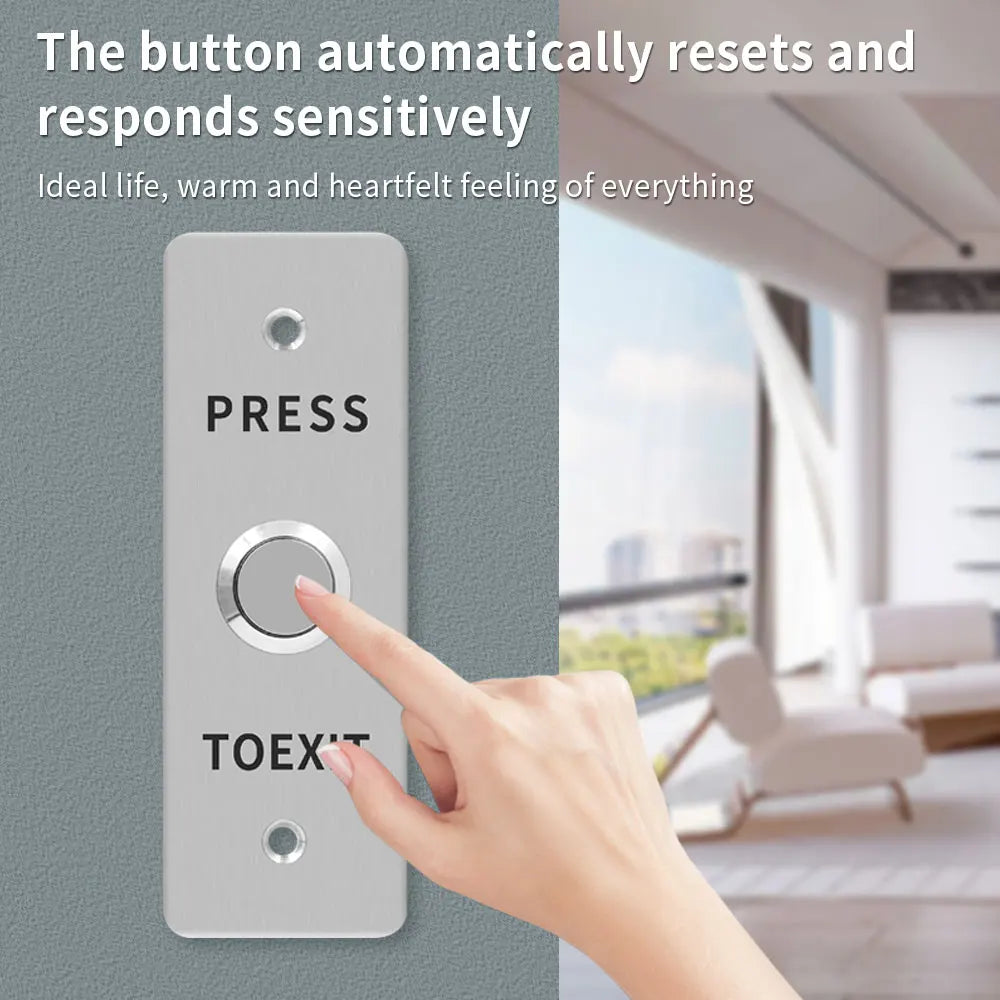 S403D-2 &ndash; IP65 Waterproof Exit Button Stainless Steel