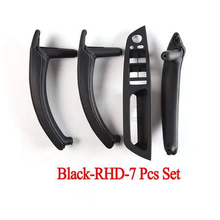 E70 E71 LHD RHD Upgraded Interior Door Handle with Leather Cover Assembly Full Set For BMW X5 X6 E70 E71 E72 2007-2014 by InterCyprus Trading Ltd