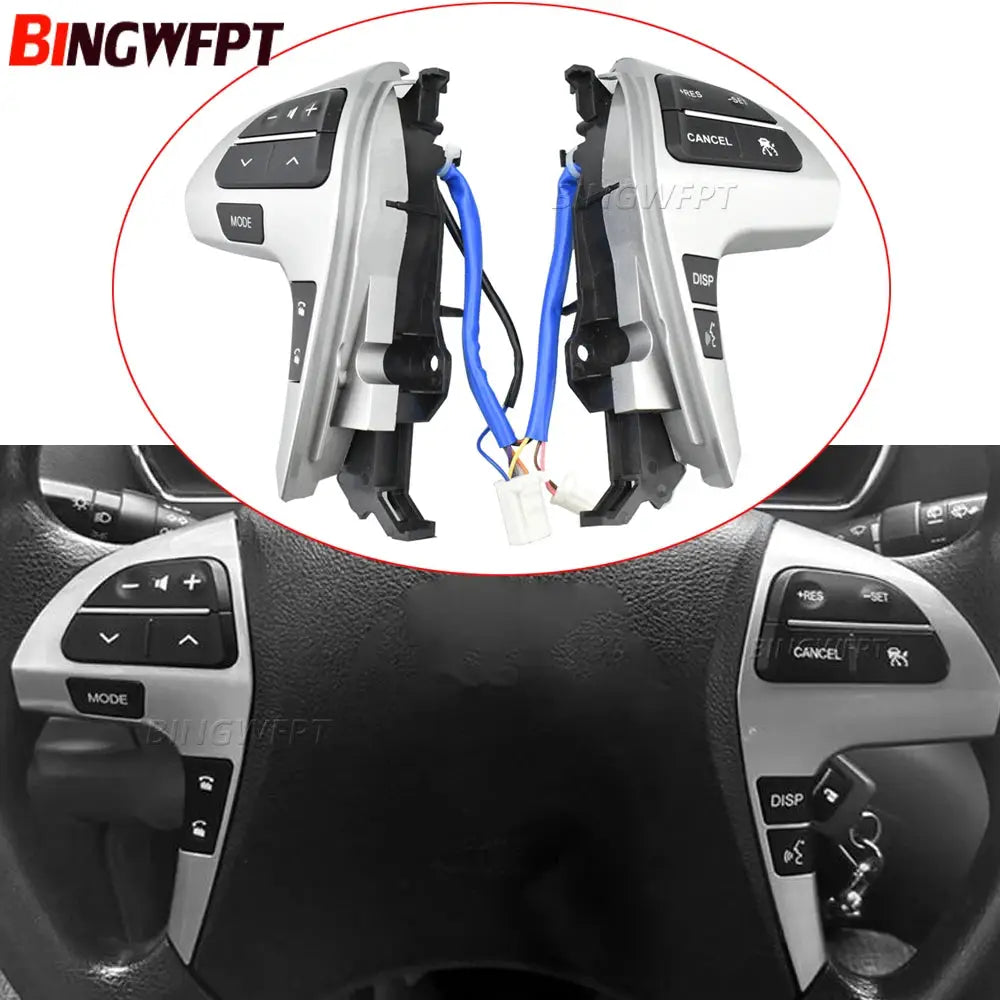 84250-06180 Multifunction Steering Wheel Button For TOYOTA FORTUNER GGN50,60,KUN5* 2011-2014 Volume Speed Cruise Control Switch by InterCyprus Trading Ltd