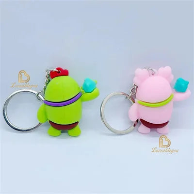 Poco Tara Cartoon Character Keyring - Spike Hero Ornament Pendant