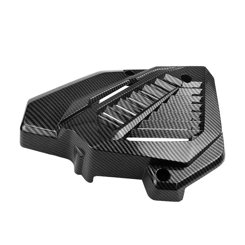 Radiatoriaus apsauga Honda Click 125i ir 150i - Anglies pluošto stiliaus skydas pagerintai apsaugai