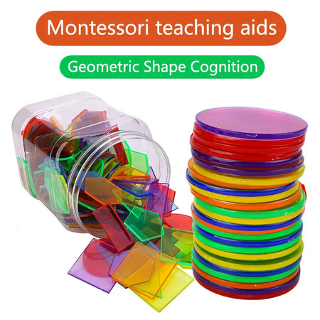 YLL01025 Transparent Blocks &ndash; Educational Light Table Play