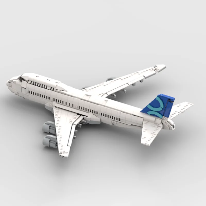 MOC Boeing 747 Passenger Aircraft Building Blocks Set