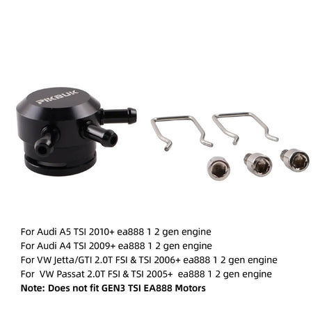 PIKBUK Plug For VW Audi TSI FSI TFSI MK5 GTI B7 2.0T Ea888 1 2 Gen Turbo Boost Tap Adapter Oil Can Exhaust by InterCyprus Trading Ltd