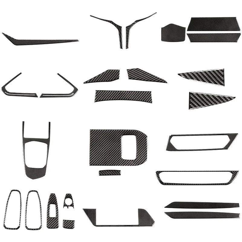 Copertura decorativa in fibra di carbonio per cornice interruttore sollevatore BMW Z4 G29