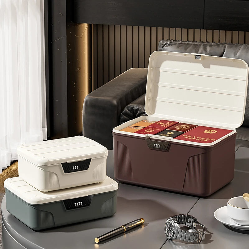 Four Digit Password Lock Safe Box &ndash; Travel Organizer