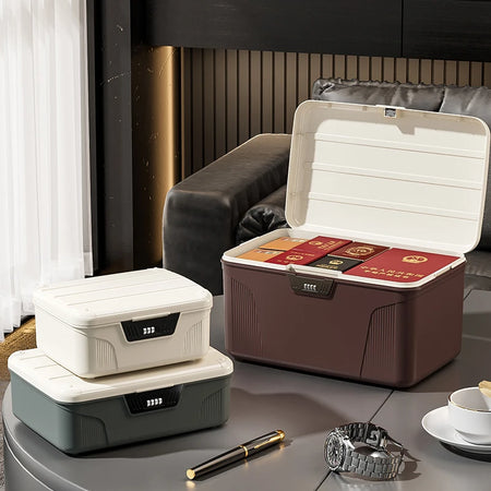 Four Digit Password Lock Safe Box &ndash; Travel Organizer