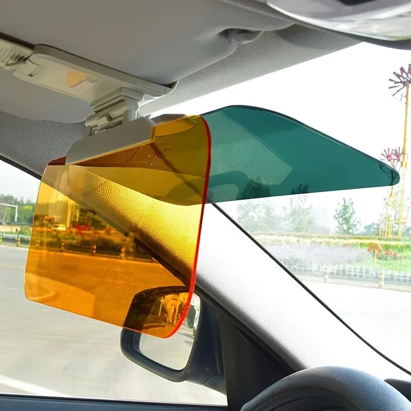 Auto-Sonnenblende Anti-Blendung Tag und Nacht mit verstellbarem Verlängerer