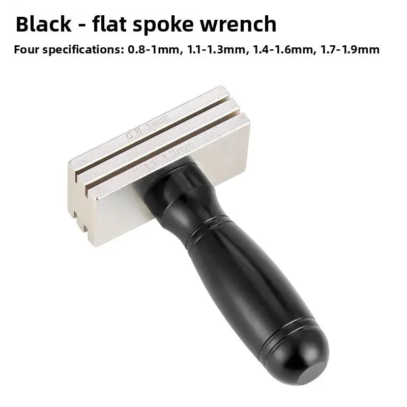 TOOPRE Bicycle Flat Spoke Fixed Wrench Road Bike Straight Pull Flower Drum Wheel Set Adjustment and Correction Tool Bike Tool by InterCyprus Trading Ltd