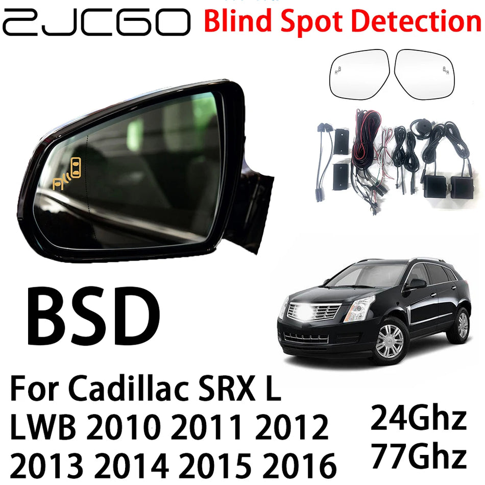 Système d'Alerte Radar BSD Cadillac SRX L LWB 2010-2016 avec Détection d'Angle Mort