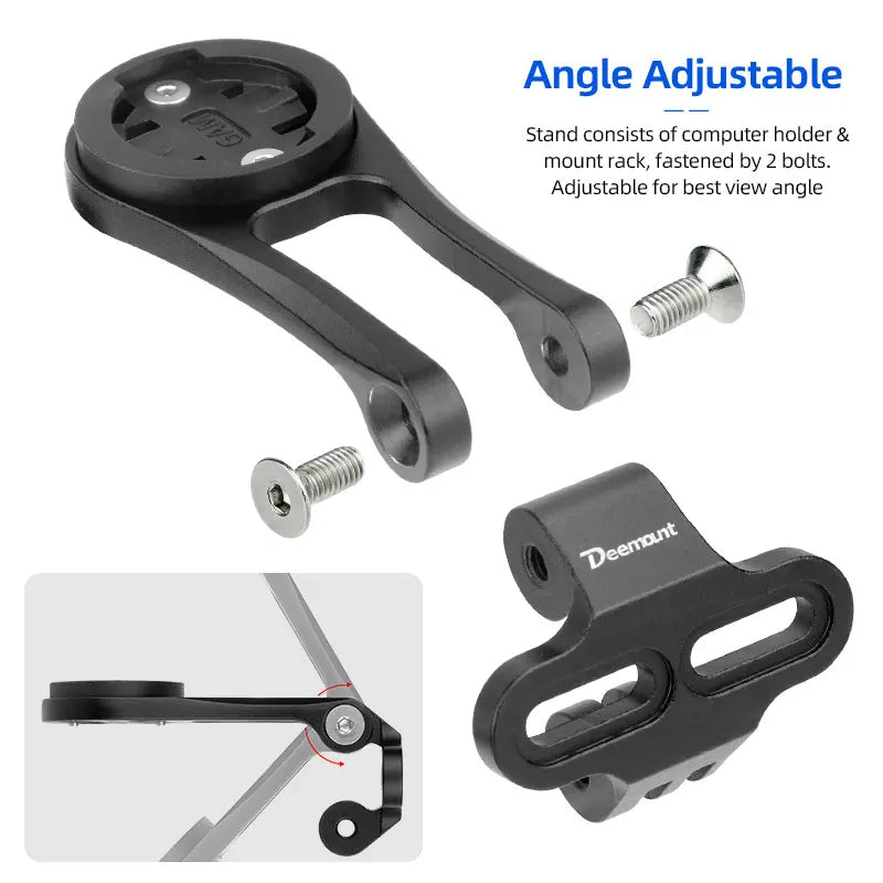 Deemount Bicycle Computer Stand &ndash; Robust Aluminum Alloy Design