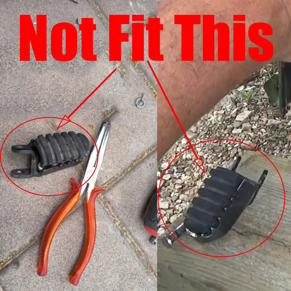 Honda CRF1000L Africa Twin CRF1100L fodstøtter i aluminium legering