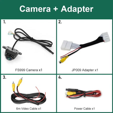 For Mazda MX5 ND Roadster 2015-2023 Factory OEM Unit GreenYi HD Car Rear View Reversing Parking Camera Backup Plug&Play Cable by InterCyprus Trading Ltd