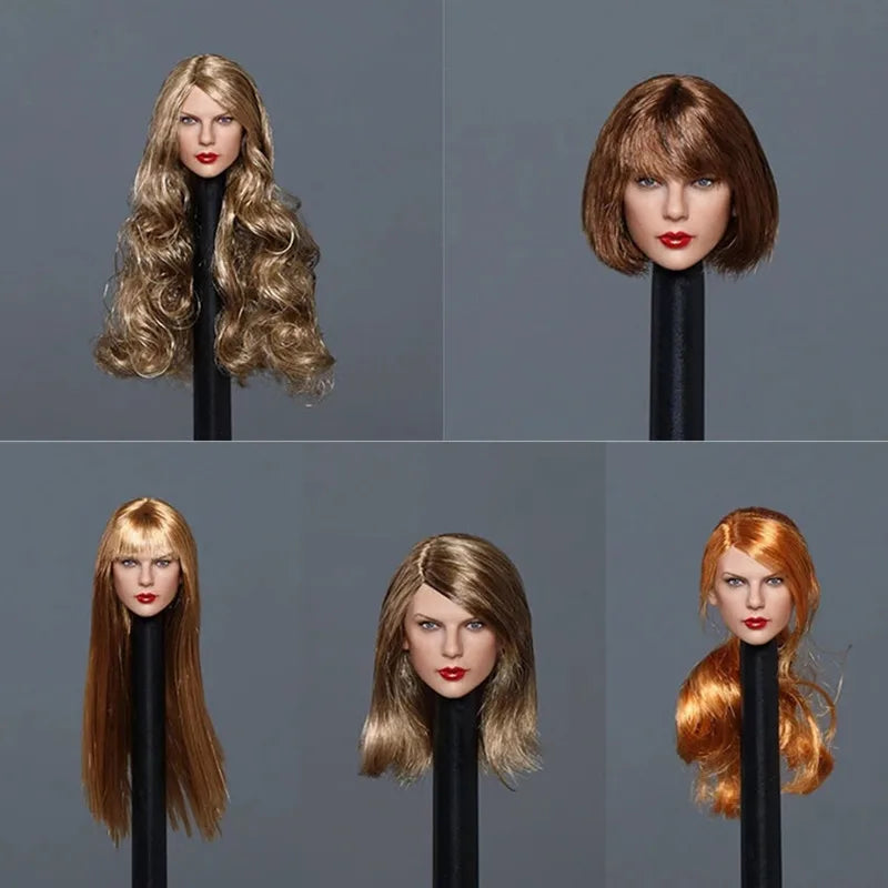 GACTOYS GC042 1:6 Scale Taylor Swift Head Sculpt for 12-Inch Action Figure