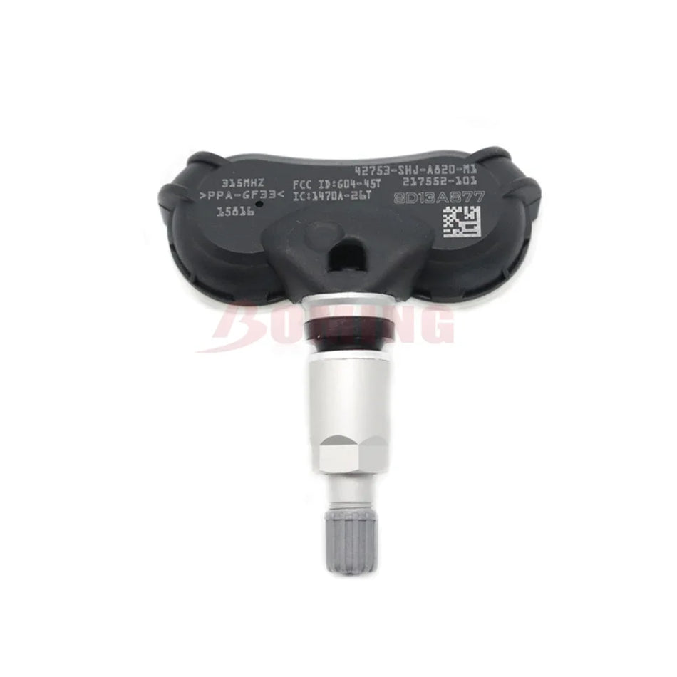 TPMS jutiklis Honda Ridgeline, Odyssey, Element, iš anksto suprogramuotas gamykloje 315MHz 42753-SHJ-A820-M1