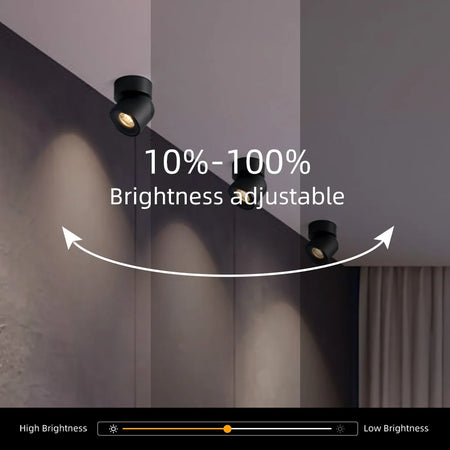 Aisilan LED Ceiling Spotlight - Rotation Adjustable