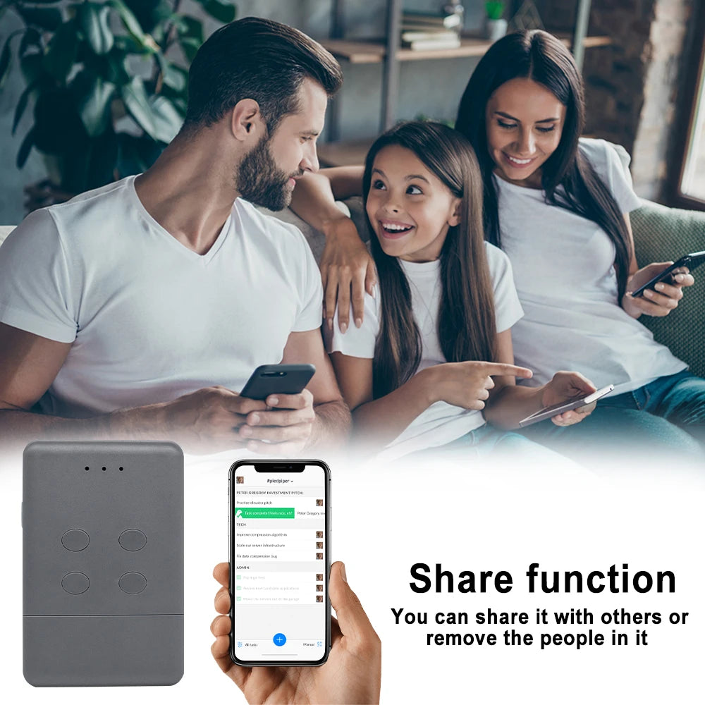 Buy Hormann 868MHz Tuya WiFi Garage Door Remote - Smart Control