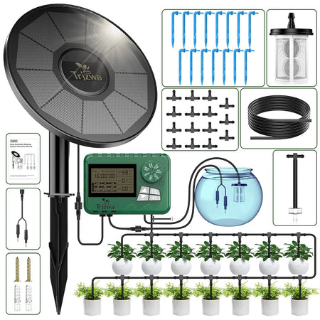 Solar Drip Kit with Timer 1 set
