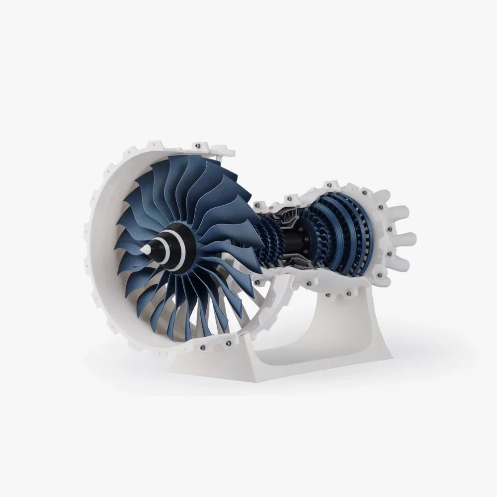 Jet Engine Model Components DIY Kit for 3D Printers by LKChoice 2 sets