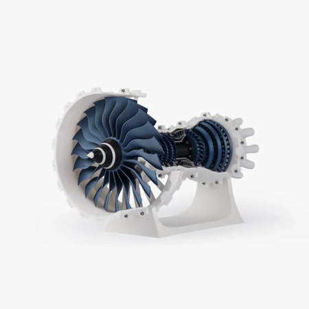 Jet Engine Model Components DIY Kit for 3D Printers by LKChoice 2 sets