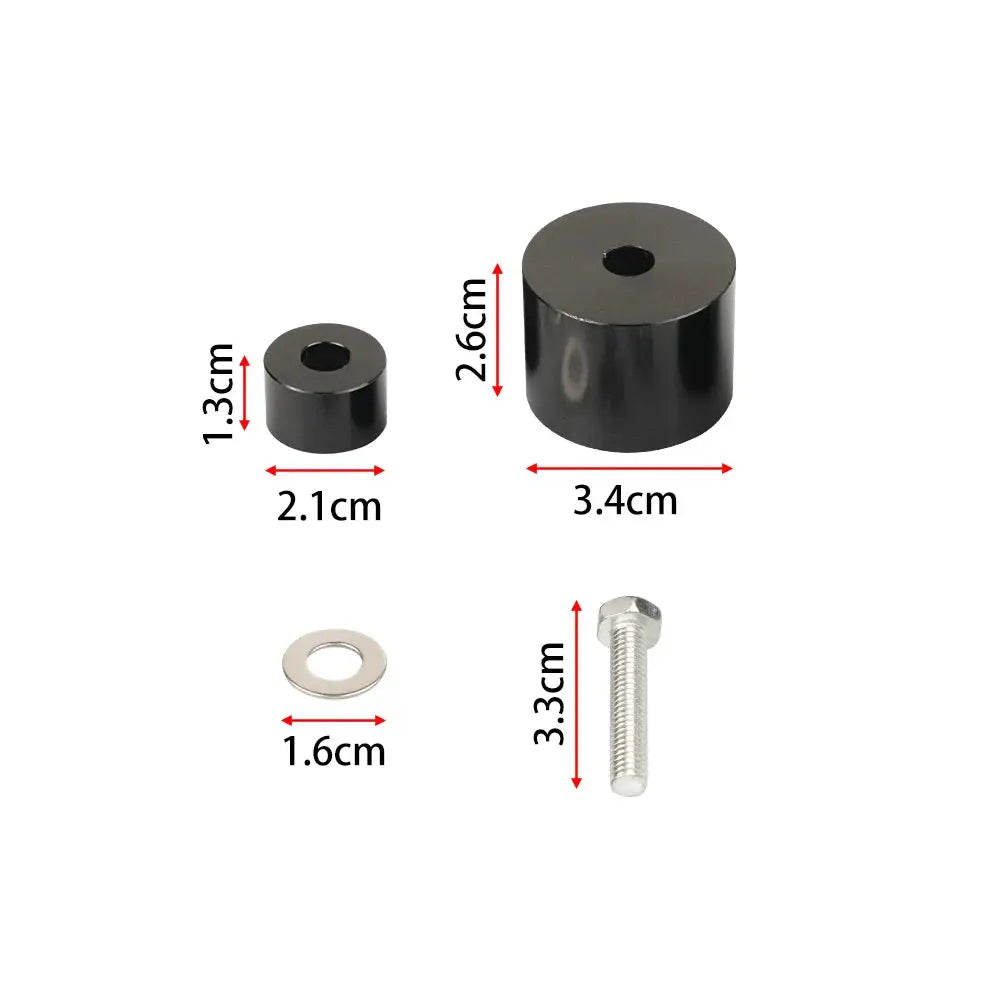 Aluminum Black A Pillar Grab Handle Repair Fit for 2002-2009 Dodge Ram 1500 2500 3500 DH-1138 by InterCyprus Trading Ltd