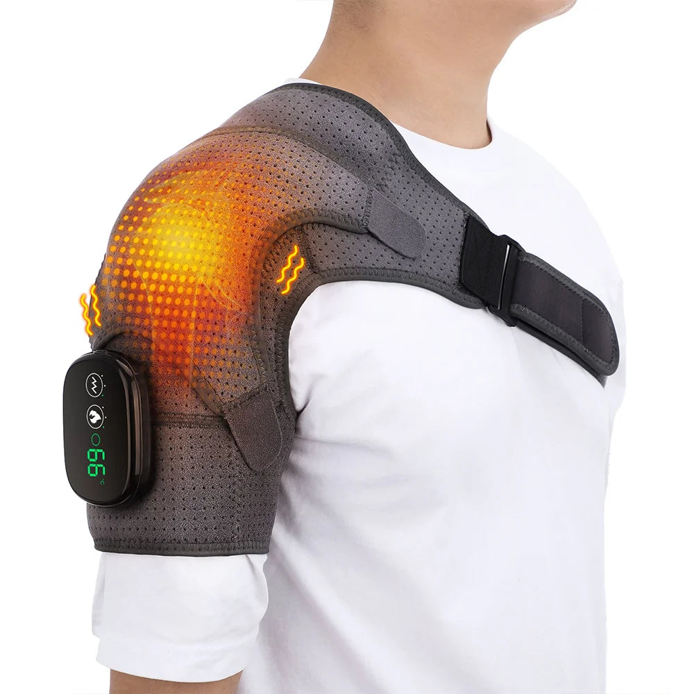 2 In 1 Shoulder Massager &ndash; Heating For Pain Relief Aid