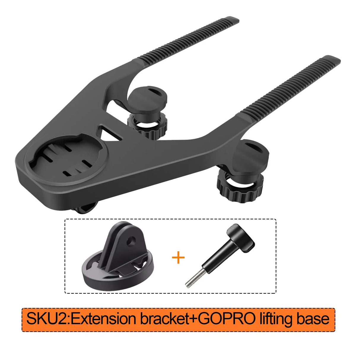 Bicycle Computer Mount Extension Bracket &ndash; Versatile Gopro Connection Interface SKU2