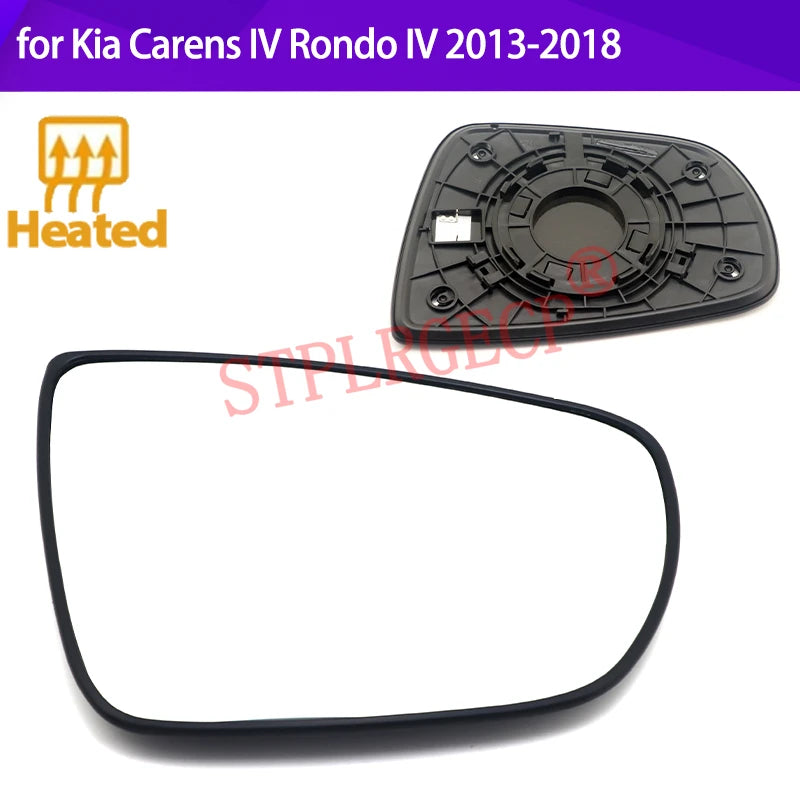 Lente de espejo retrovisor calefactable para Kia Carens IV Rondo IV 2013-2018