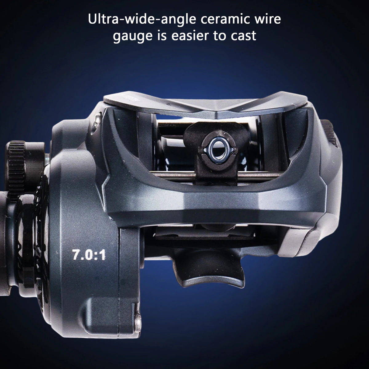 Dual Braking Baitcasting Reels | High-Performance Fishing Reel 7.0:1 Gear Ratio