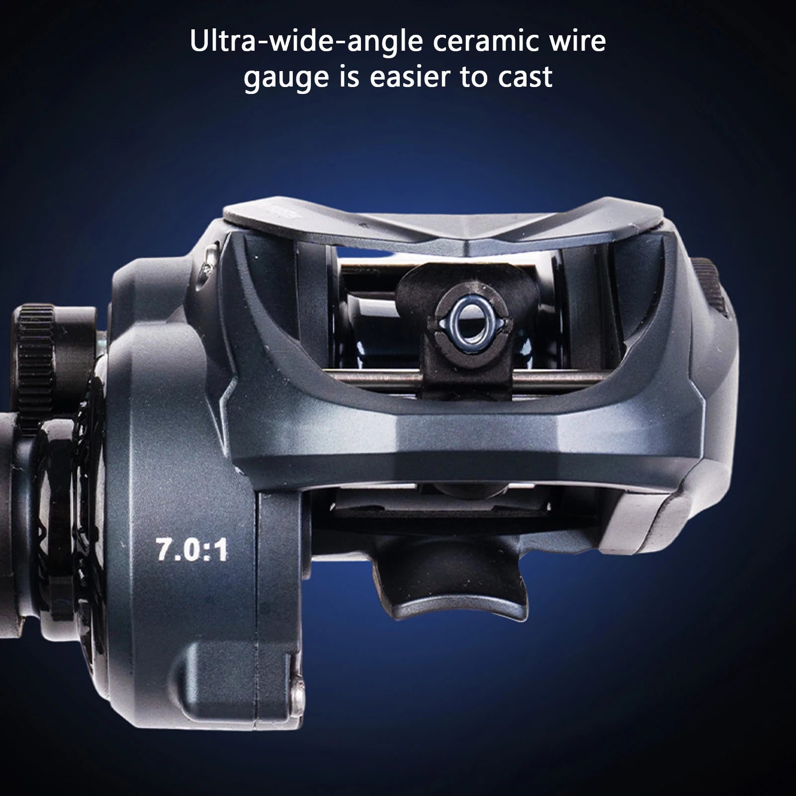 Dual Braking Baitcasting Reels | High-Performance Fishing Reel 7.0:1 Gear Ratio