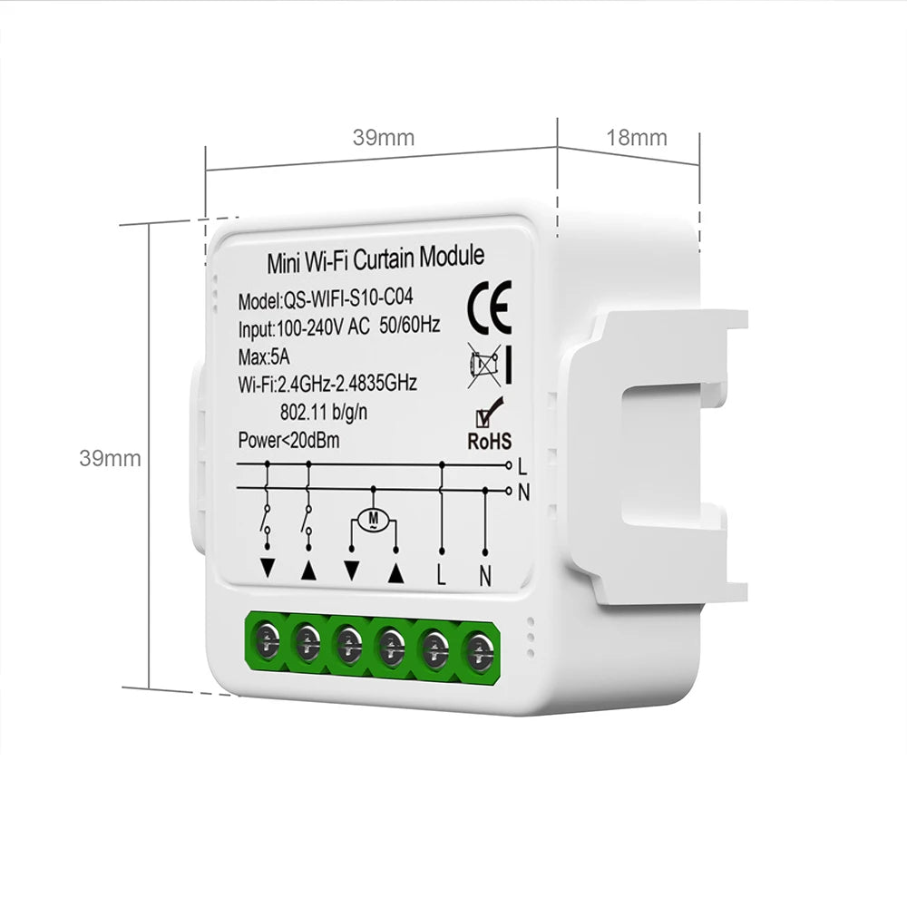 Smart Curtain Switch Module