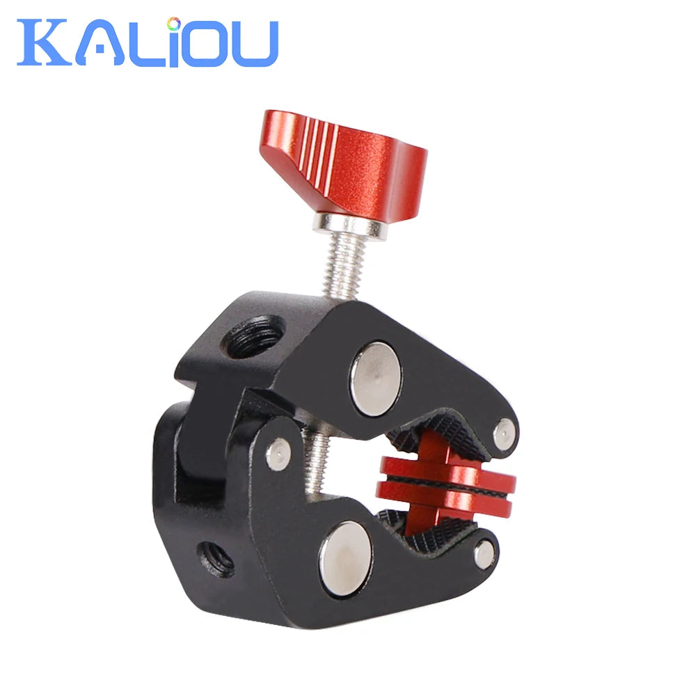 Multifunctional Super Clamp with 1/4&quot; Thread for Camera and More - AEVYVKV