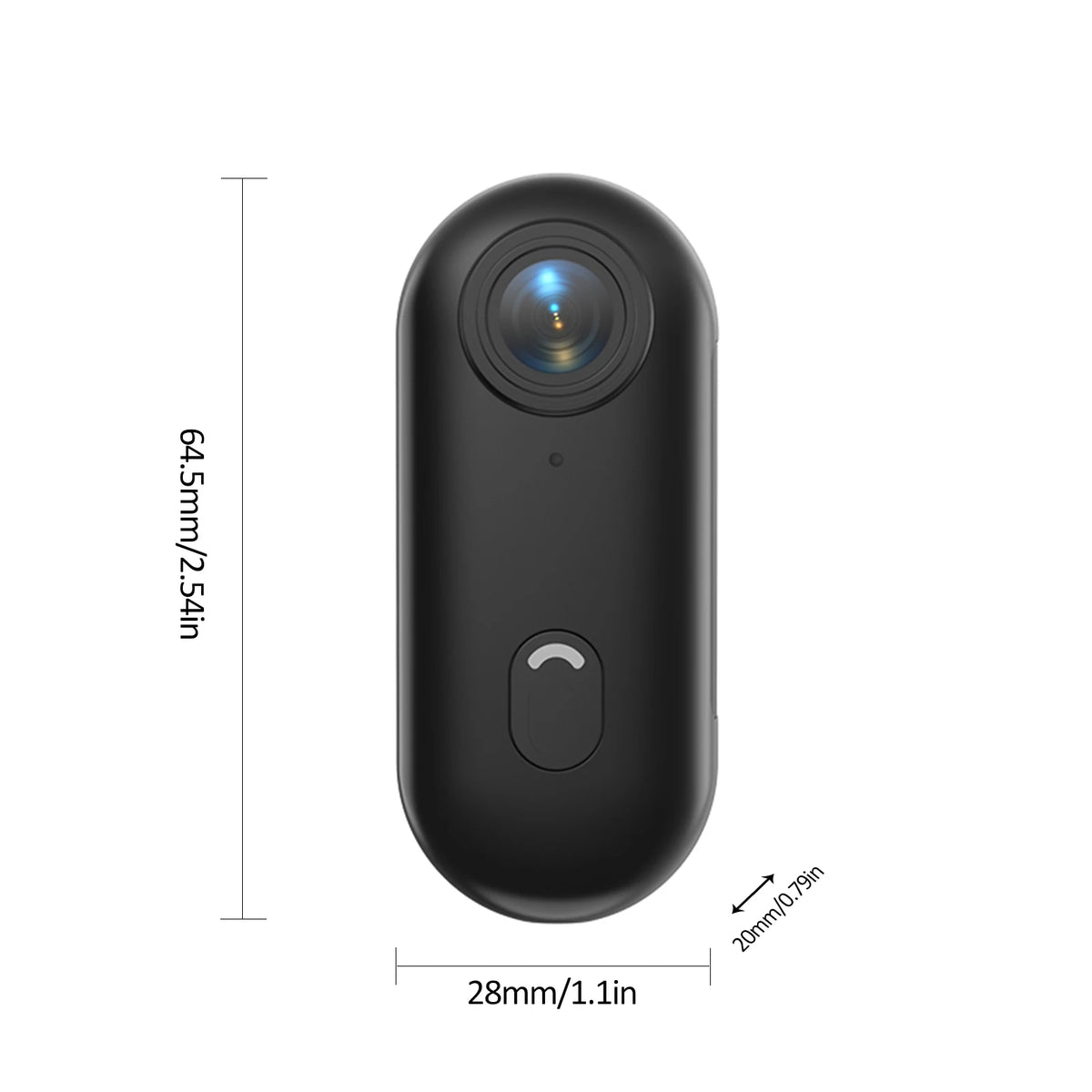 1080P Tiny Action Camera &ndash; 120 Degree Wide Angle Lens