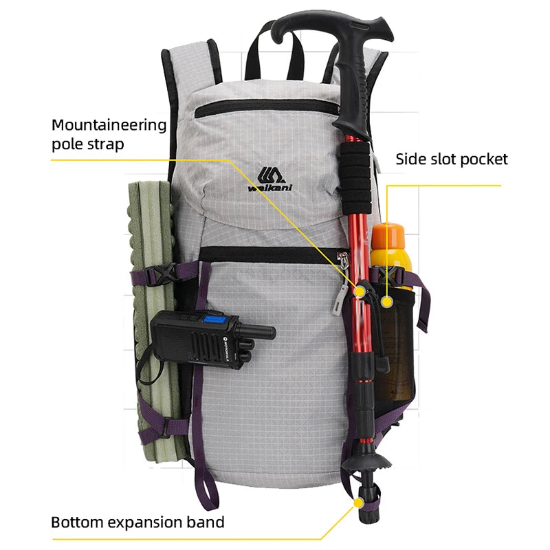 WEIKANI Hiking Backpack &ndash; Comfortable For Outdoor Trips