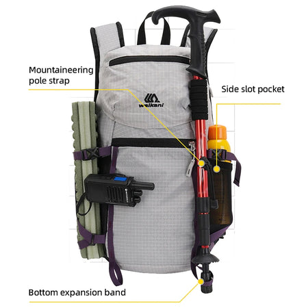 WEIKANI Hiking Backpack &ndash; Comfortable For Outdoor Trips