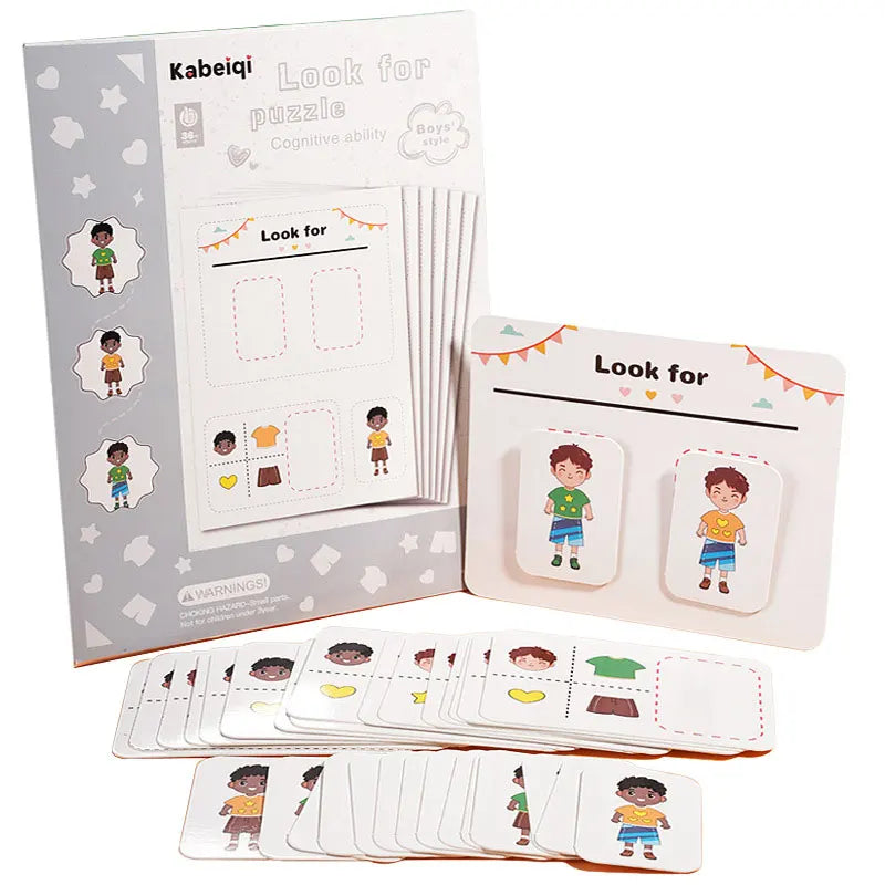 MY10037 &ndash; Educational Shape Matching Montessori Toy