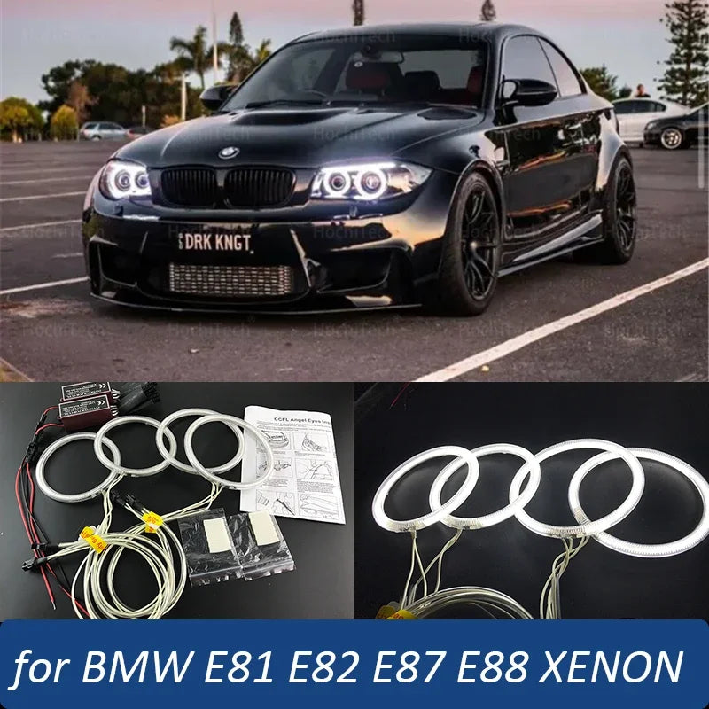 Anelli Angel Eye CCFL Per BMW Serie 1 E81 E82 E87 E88