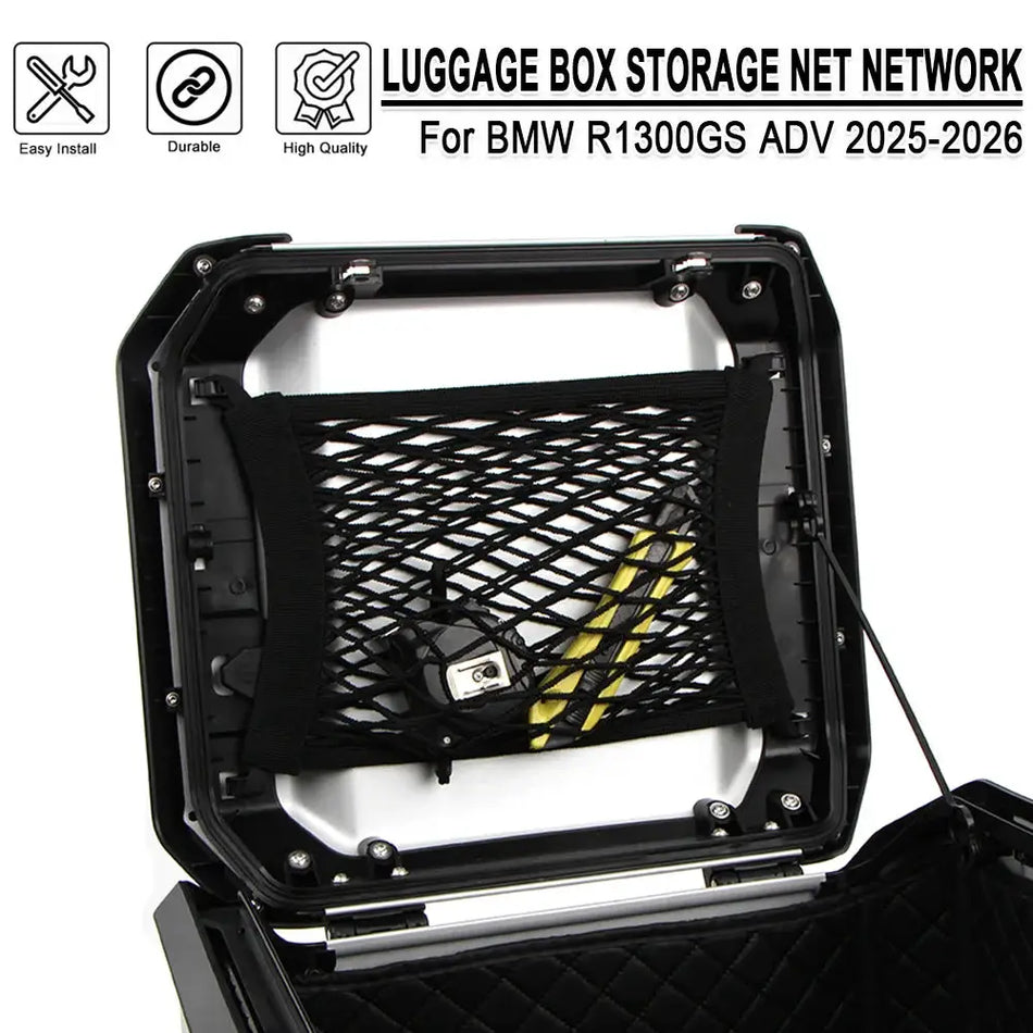 Motorcycle Suitcase Networks Luggage Bag For R1300GS ADV R1300GSA R1300GS Adventure R1300 GSA Storage Cargo Mesh Net Accessories by InterCyprus Trading Ltd