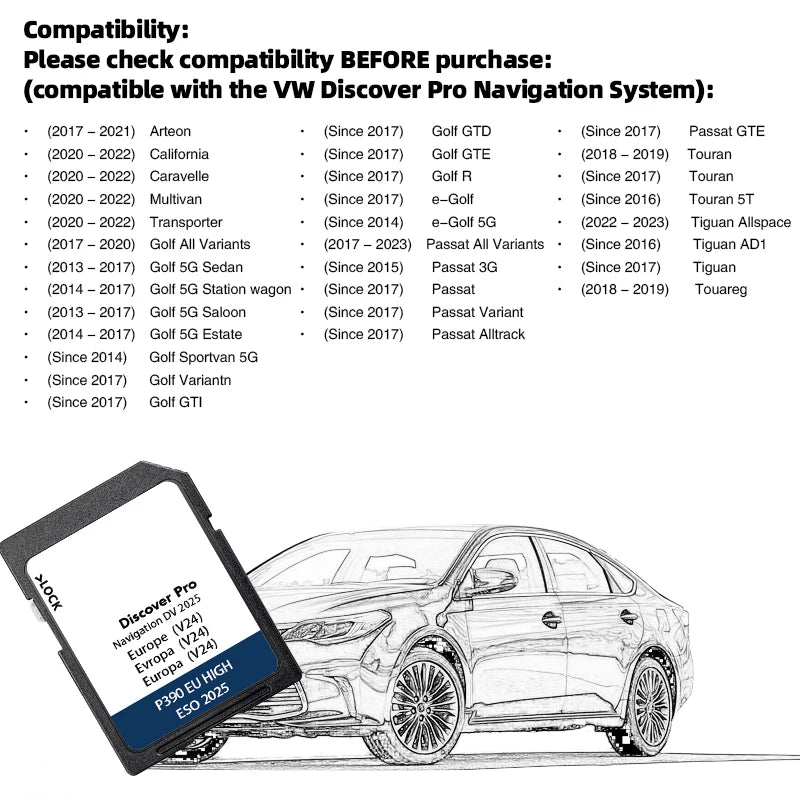 DV V24 Europa Map Version Navigation SD Card &ndash; European Maps Coverage
