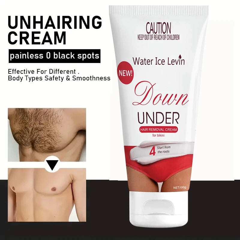 Water Ice Levin WA-18-5155 &ndash; Painless Hair Removal Cream for Sensitive Skin