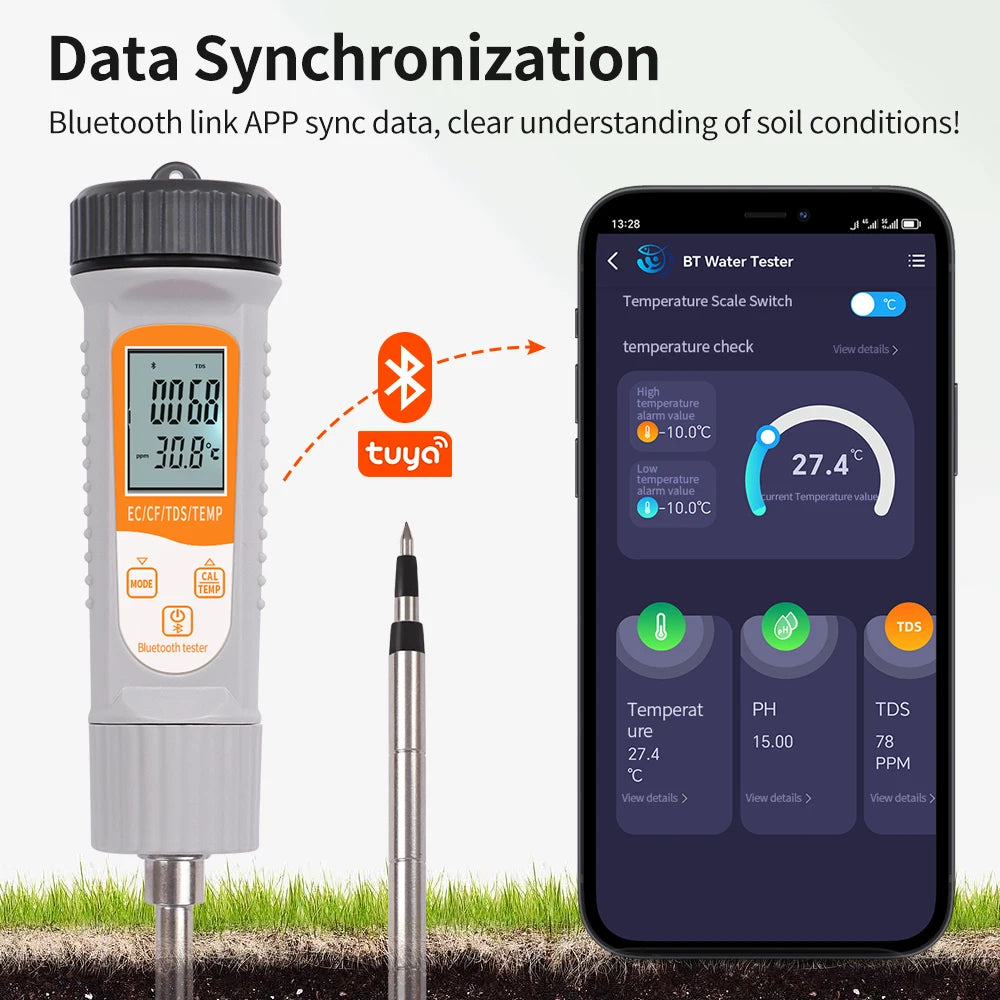 BT761 4-in-1 Soil Tester With Bluetooth &ndash; Smart Monitoring
