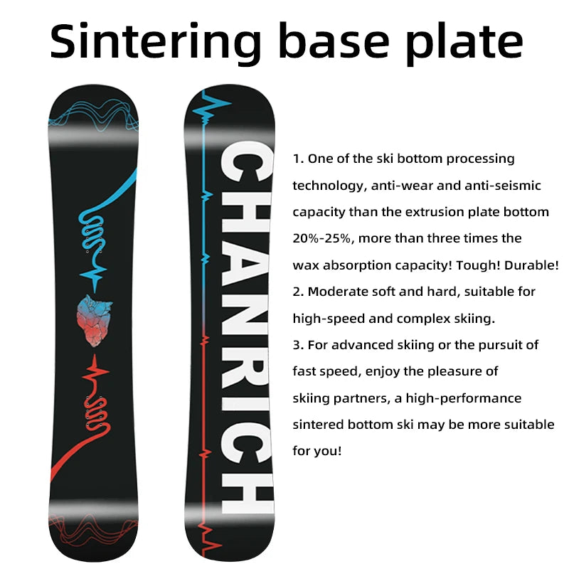 Talerun All Purpose Flat Rocker Snowboard &ndash; Durable Build